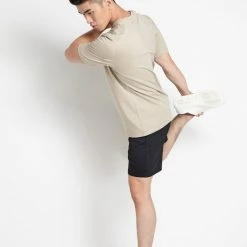 Milliotandco Activewear Laszlo Men Short Sleeves Top (Khaki)