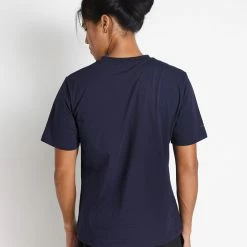 Milliotandco Laszlo Men Short Sleeves Top (Navy) Activewear