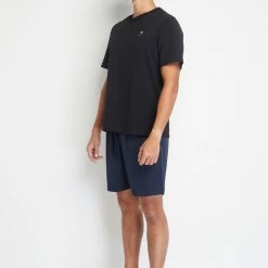 Milliotandco Fevre Men Short Sleeves Top (Black) Activewear