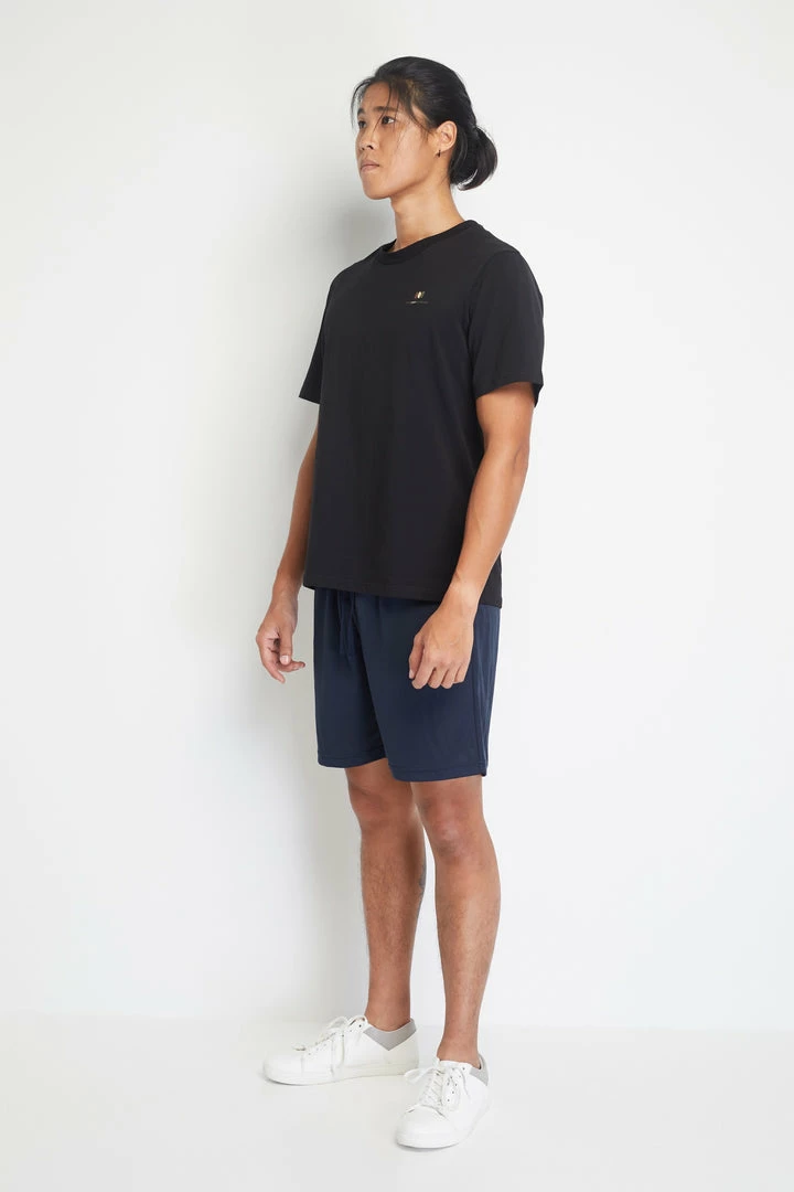 Milliotandco Fevre Men Short Sleeves Top (Black) Activewear