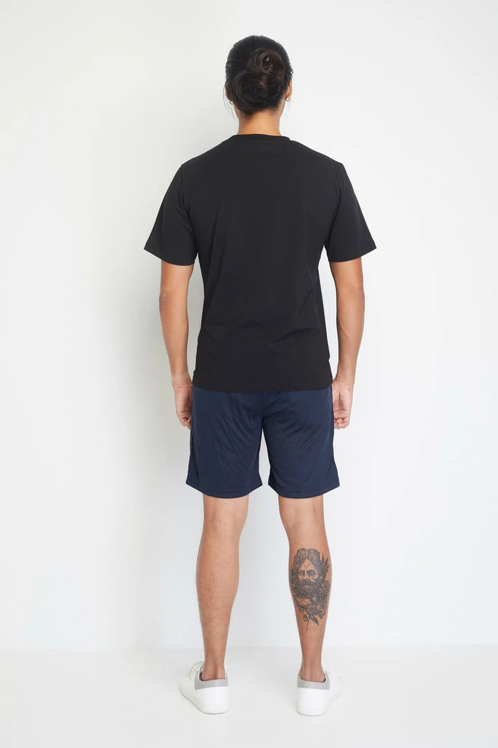 Milliotandco Fevre Men Short Sleeves Top (Black) Activewear