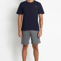 Milliotandco Activewear Fevre Men Short Sleeves Top (Navy)