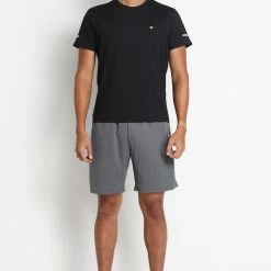 Milliotandco Alroy Short Sleeve Running Top (Black) Activewear