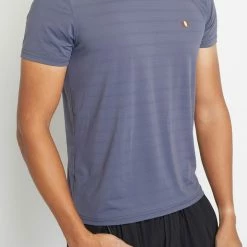 Milliotandco Gavyn Short Sleeve Running Top (Grey)
