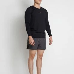 Milliotandco Arlo Men Long Sleeves Top (Black) Activewear