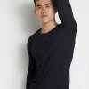 Milliotandco Arlo Men Long Sleeves Top (Black) Activewear