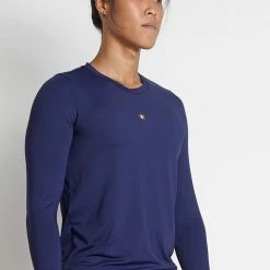 Milliotandco Activewear Arlo Men Long Sleeves Top (Navy)