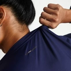 Milliotandco Activewear Arlo Men Long Sleeves Top (Navy)