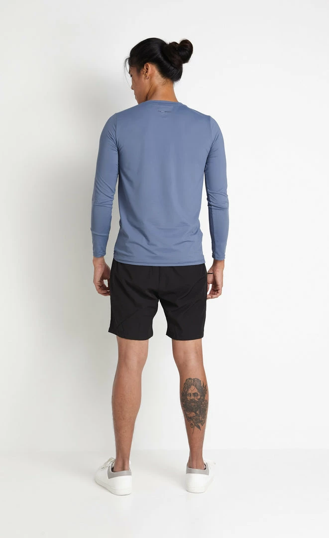 Milliotandco Arlo Men Long Sleeves Top (Midnight Blue) Activewear