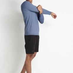 Milliotandco Arlo Men Long Sleeves Top (Midnight Blue) Activewear