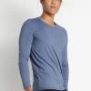Milliotandco Arlo Men Long Sleeves Top (Midnight Blue) Activewear