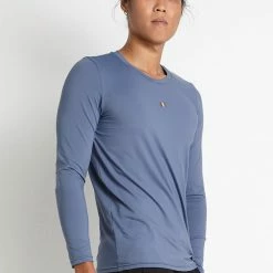 Milliotandco Arlo Men Long Sleeves Top (Midnight Blue) Activewear