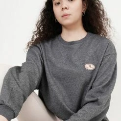 Milliotandco Respect! Long Sleeve Jumper (Iron) Activewear