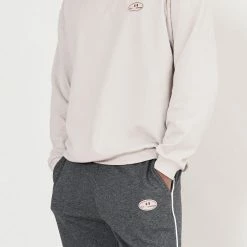 Milliotandco Respect! Long Sleeve Jumper (Almond) Activewear