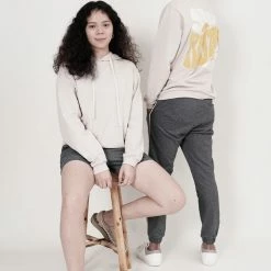 Milliotandco Respect! Long Sleeve Jumper (Almond) Activewear