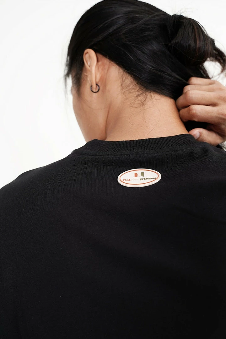 Milliotandco Activewear Do What You Love! Long Sleeve Jumper (Black)