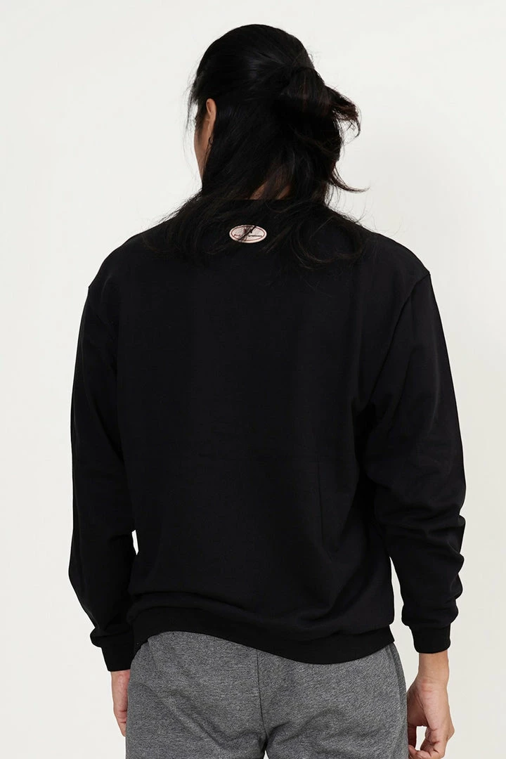 Milliotandco Activewear Do What You Love! Long Sleeve Jumper (Black)
