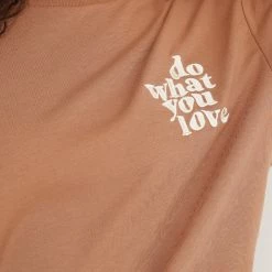 Milliotandco Do What You Love! Long Sleeve Jumper (Brown)