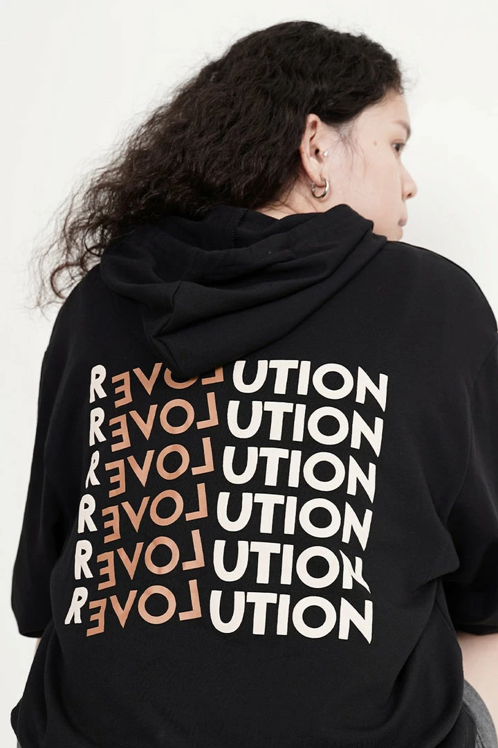 Milliotandco Activewear Lorne Long Sleeve Hoodies (Black)