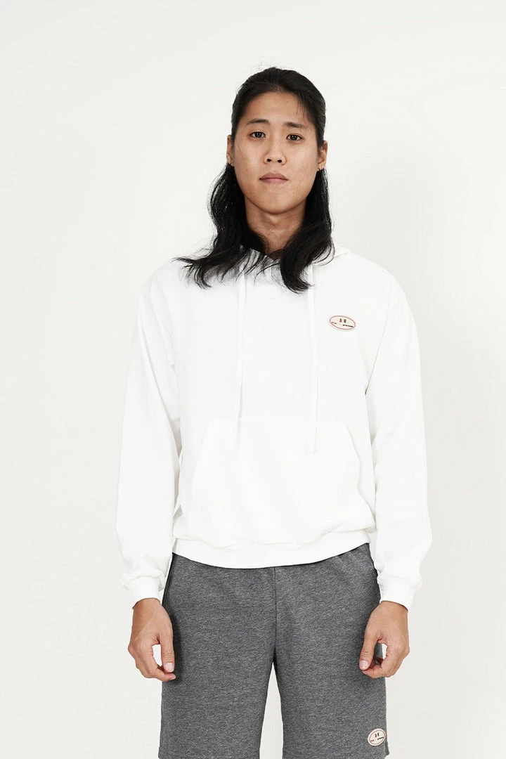 Milliotandco Lorne Long Sleeve Hoodies (White)