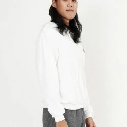 Milliotandco Lorne Long Sleeve Hoodies (White)