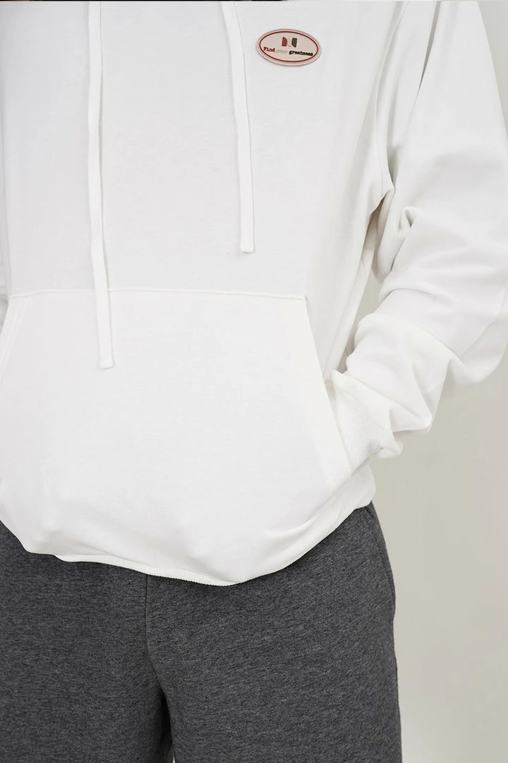 Milliotandco Lorne Long Sleeve Hoodies (White)