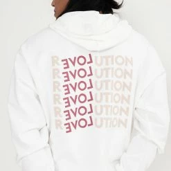 Milliotandco Lorne Long Sleeve Hoodies (White)