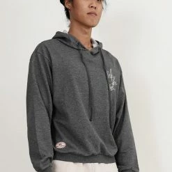 Milliotandco Self Love Club! Long Sleeve Hoodies (Iron) Activewear