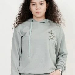Milliotandco Self Love Club! Long Sleeve Hoodies (Sea Green)