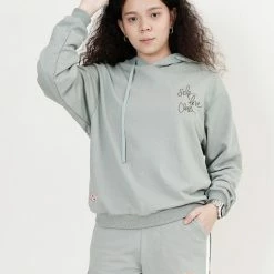 Milliotandco Self Love Club! Long Sleeve Hoodies (Sea Green)