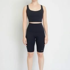 Milliotandco Lydia Women Sports Bra (Black) Activewear