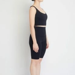 Milliotandco Lydia Women Sports Bra (Black) Activewear