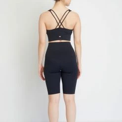 Milliotandco Lydia Women Sports Bra (Black) Activewear