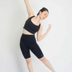 Milliotandco Lydia Women Sports Bra (Black) Activewear