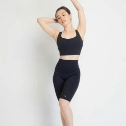 Milliotandco Lydia Women Sports Bra (Black) Activewear