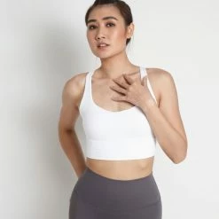 Milliotandco Lydia Women Sports Bra (White)