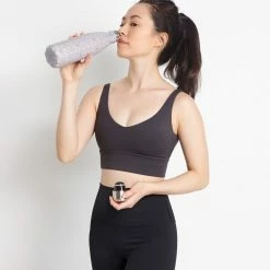 Milliotandco Alexa Women Sports Bra (Black)