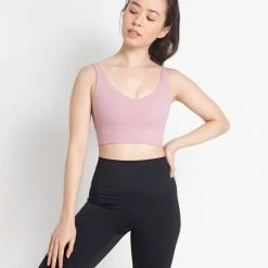 Milliotandco Activewear Alexa Women Sports Bra (Pink)