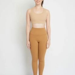 Milliotandco Activewear Julia Women Sports Bra (Beige)