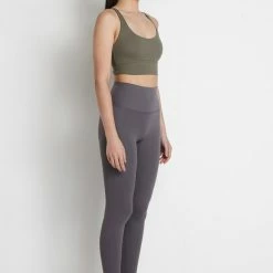 Milliotandco Emory Women Sports Bra (Dark Olive Green)