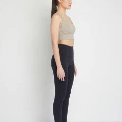 Milliotandco Aaliyah Women Sports Bra (Khaki) Women Activewear