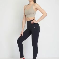 Milliotandco Aaliyah Women Sports Bra (Khaki) Women Activewear