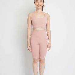 Milliotandco Aaliyah Women Sports Bra (Pink) Activewear