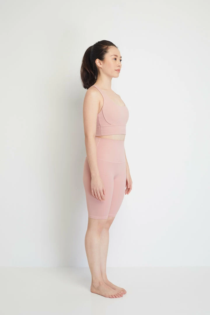 Milliotandco Aaliyah Women Sports Bra (Pink) Activewear