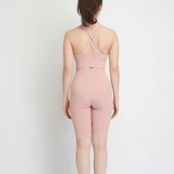 Milliotandco Aaliyah Women Sports Bra (Pink) Activewear