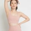 Milliotandco Aaliyah Women Sports Bra (Pink) Activewear