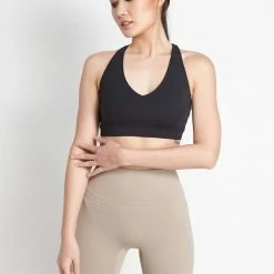 Milliotandco Hadley Women Sports Bra (Black) Activewear