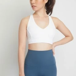 Milliotandco Hadley Women Sports Bra (White)