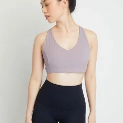 Milliotandco Activewear Hadley Women Sports Bra (Lavender)