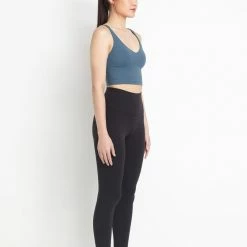 Milliotandco Lawson Women Sports Bra (Teal) Activewear